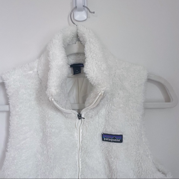 Patagonia Women’s Los Gatos Fleece Vest in Birch White, Size S - Picture 2 of 4